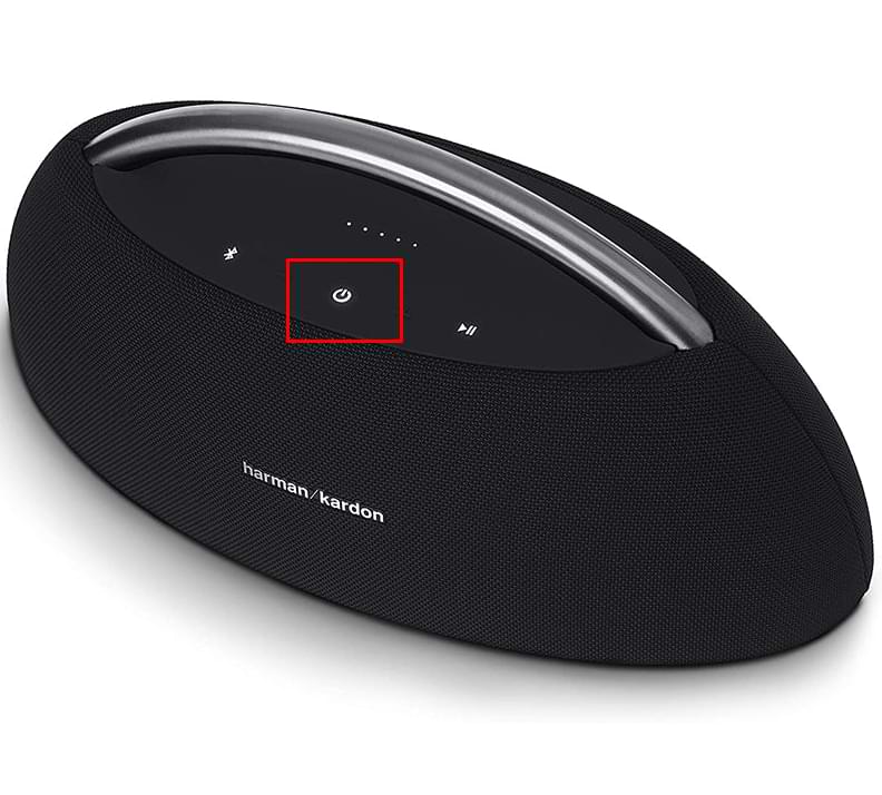 How to Reset Harman Kardon Speaker - Press the Power Button