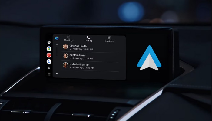 Webex on Android Auto