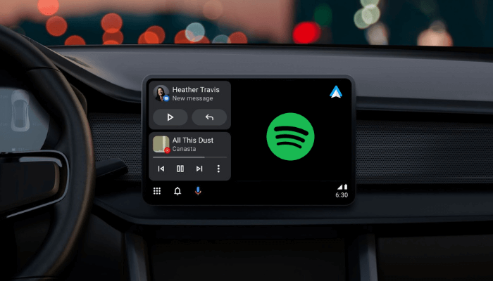 Spotify on Android Auto