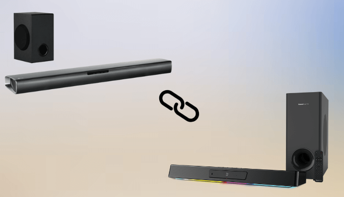 How To Connect Two Soundbars Together