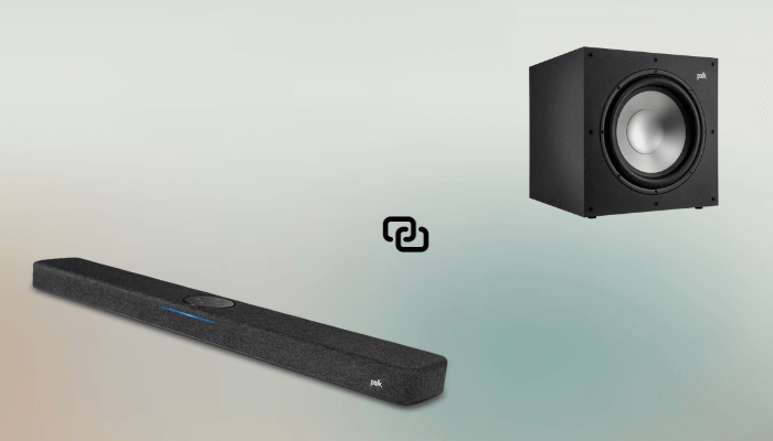 Connect Polk Soundbar to Subwoofer