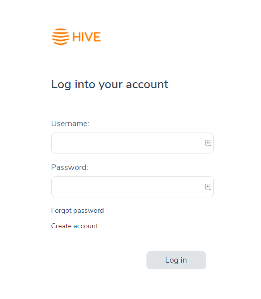 Login to Hive Account