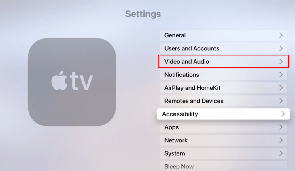 Select Video and Audio