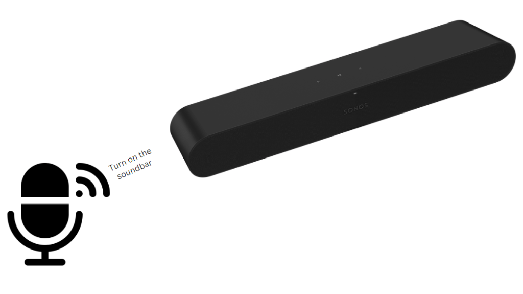 Turn On Sonos Soundbar without Remote via Voice Commands