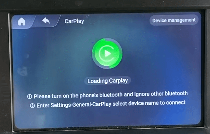 CarPlay Bluetooth to Access Magic Box on Apple CarPlay