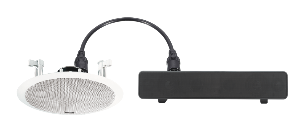 Connect Ceiling Speakers to Soundbar via Wires