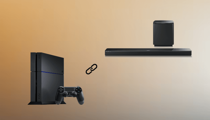 Connect Soundbar to PS4