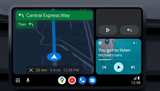 Coolwalk Interface on Android Auto