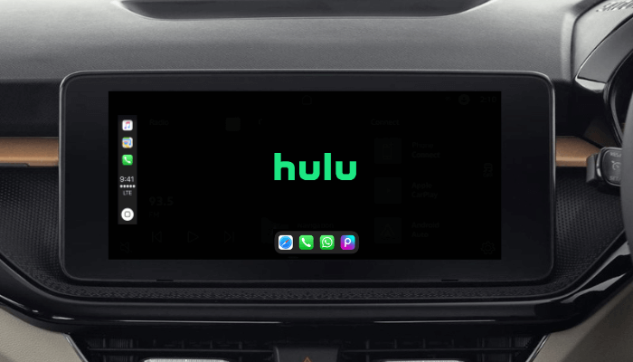 Hulu on CarPlay