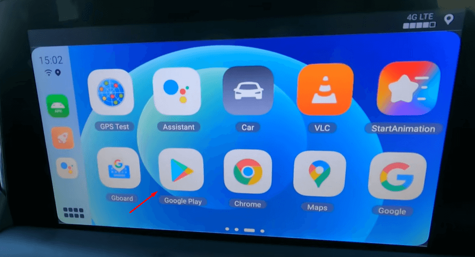 Launch the Play Store to Get Hulu on CarPlay