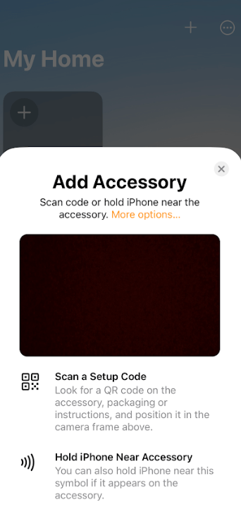 Scan QR Code to Add Meross to HomeKit