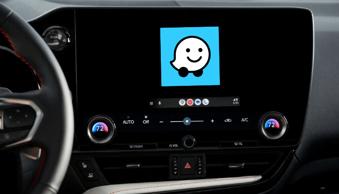 Waze on Android Auto