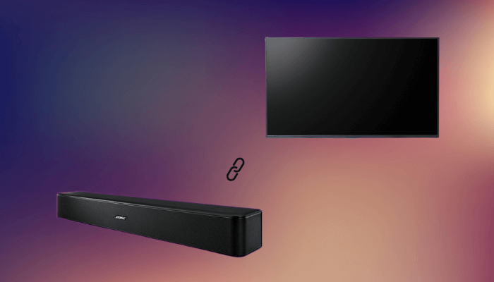 Connect Bose Soundbar to TV