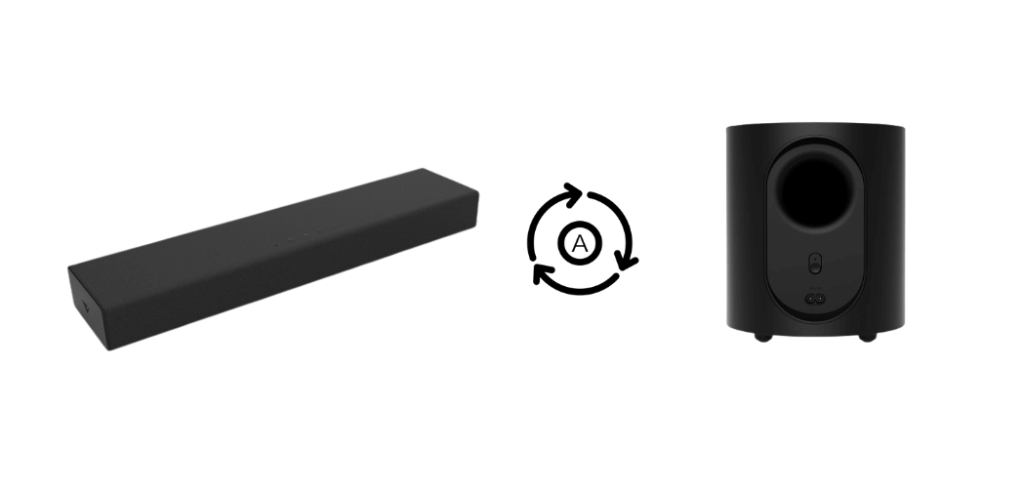 Connect Vizio Soundbar to Subwoofer Automatically